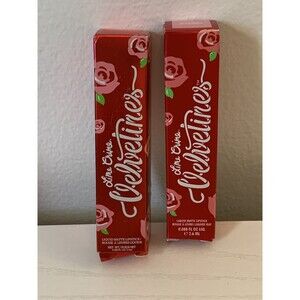 2X Lime Crime Velvetines BLEACHED Liquid Matte Lipstick 2.6 mL .088 oz Vegan Set